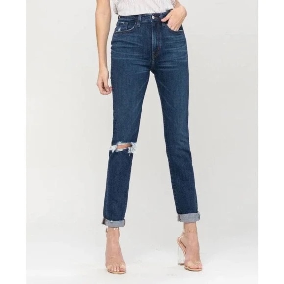 Vervet Modern Love High Rise Mom Jeans 30 - Picture 1 of 13